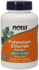 Potassium Chloride Powder - 227 grams | NOW Foods