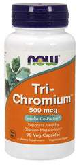 Tri-Chromium, 500mcg - 90 vcaps | NOW Foods