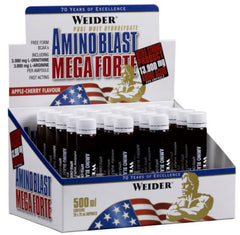 Amino Blast Mega Forte, Apple-Cherry - 20 x 25 ml. | Weider