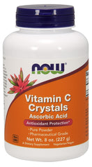 Vitamin C Crystals - 227 grams | NOW Foods