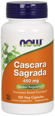 Cascara Sagrada, 450mg - 100 vcaps | NOW Foods