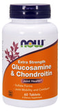Glucosamine & Chondroitin Extra Strength - 60 tablets | NOW Foods