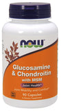 Glucosamine & Chondroitin with MSM - 90 caps | NOW Foods