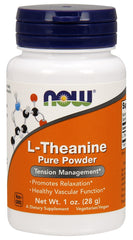 L-Theanine, Pure Powder - 28 grams | NOW Foods