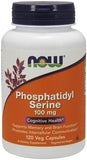 Phosphatidyl Serine, 100mg - 120 vcaps | NOW Foods