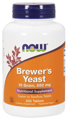 Brewer's Yeast, Tablets - 200 tablets | NOW Foods