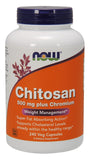Chitosan, 500mg Plus Chromium - 240 vcaps | NOW Foods