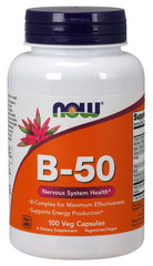 Vitamin B-50 - 100 vcaps | NOW Foods