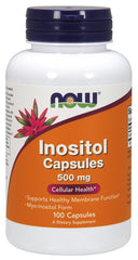 Inositol, 500mg - 100 caps | NOW Foods
