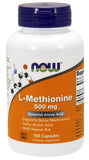 L-Methionine, 500mg - 100 caps | NOW Foods