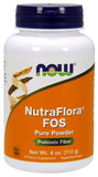 NutraFlora FOS, Pure Powder - 113 grams | NOW Foods