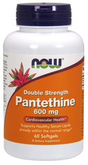 Pantethine, 600mg Double Strength - 60 softgels | NOW Foods