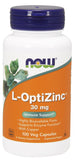 L-OptiZinc, 30mg - 100 vcaps | NOW Foods