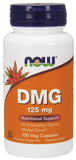 DMG (Dimethylglycine), 125mg - 100 vcaps | NOW Foods