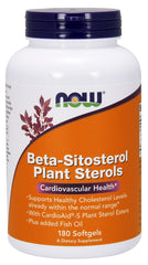 Beta-Sitosterol Plant Sterols - 180 softgels | NOW Foods