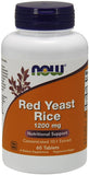 Red Yeast Rice Concentrated 10:1 Extract, 1200mg - 60 tablets | NOW Foods
