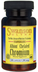 Albion Chelated Chromium, 200mcg - 180 caps | Swanson