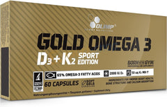Gold Omega 3 D3 + K2 Sport Edition - 60 caps | Olimp Nutrition