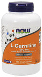 L-Carnitine, 500mg - 180 vcaps | NOW Foods