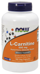 L-Carnitine, 500mg - 180 vcaps | NOW Foods