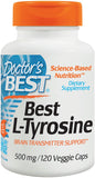 L-Tyrosine, 500mg - 120 vcaps