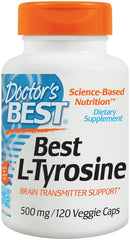 L-Tyrosine, 500mg - 120 vcaps