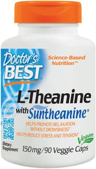 L-Theanine with Suntheanine, 150mg - 90 vcaps