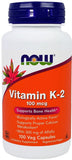 Vitamin K-2, 100mcg - 100 vcaps | NOW Foods