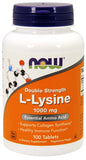 L-Lysine, 1000mg - 100 tablets | NOW Foods