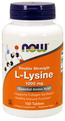 L-Lysine, 1000mg - 100 tablets | NOW Foods