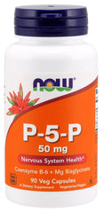 P-5-P, 50mg - 90 vcaps | NOW Foods