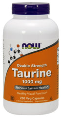 Taurine, 1000mg Double Strength - 250 vcaps | NOW Foods