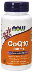 CoQ10, 200mg - 60 vcaps | NOW Foods
