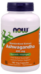 Ashwagandha Extract, 450mg - 180 vcaps | NOW Foods