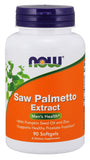 Saw Palmetto Extract with Pumpkin Seed Oil and Zinc, 80mg - 90 softgels | NOW Foods