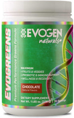 Evogreens Naturals, Chocolate - 336 grams | Evogen