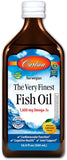 The Very Finest Fish Oil, Natural Lemon - 500 ml. | Carlson Labs