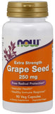 Grape Seed, 250mg Extra Strength - 90 vcaps | NOW Foods