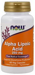 Alpha Lipoic Acid, 250mg - 60 vcaps | NOW Foods