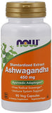 Ashwagandha Extract, 450mg - 90 vcaps | NOW Foods