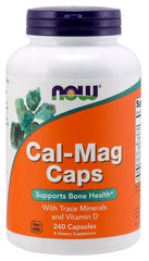 Cal-Mag Caps - 240 caps | NOW Foods