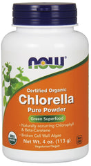 Chlorella, Pure Powder - 113 grams | NOW Foods