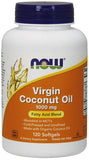 Virgin Coconut Oil, 1000mg - 120 softgels | NOW Foods