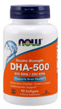 DHA-500, 500 DHA / 250 EPA - 90 softgels | NOW Foods