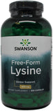 Lysine, 500mg Free-Form - 300 caps | Swanson