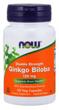 Ginkgo Biloba Double Strength, 120mg - 50 vcaps | NOW Foods