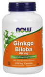 Ginkgo Biloba, 60mg - 240 vcaps | NOW Foods