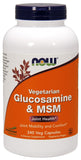 Glucosamine & MSM Vegetarian - 240 vcaps | NOW Foods