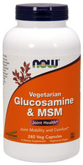 Glucosamine & MSM Vegetarian - 240 vcaps | NOW Foods