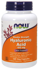 Hyaluronic Acid, 100mg Double Strength - 120 vcaps | NOW Foods